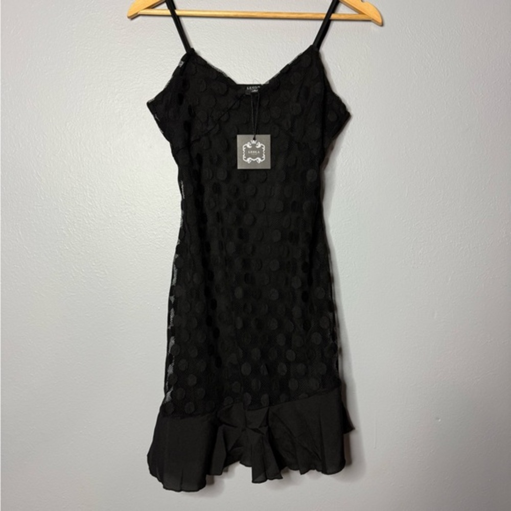 Leola Couture Polka‎ Dot Slip Dress